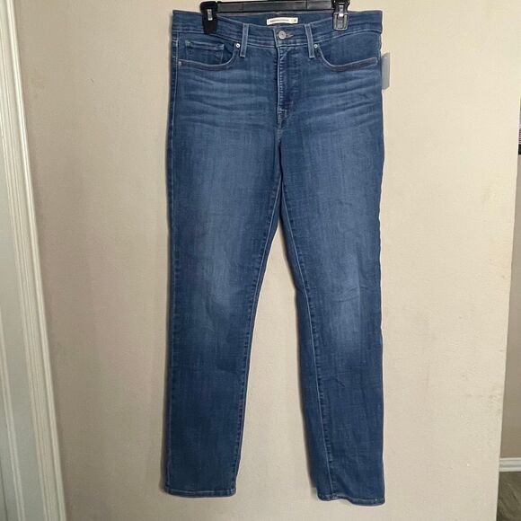 Size 31 Levi’s 314 shaping straight leg jeans women’s - Picture 5 of 7